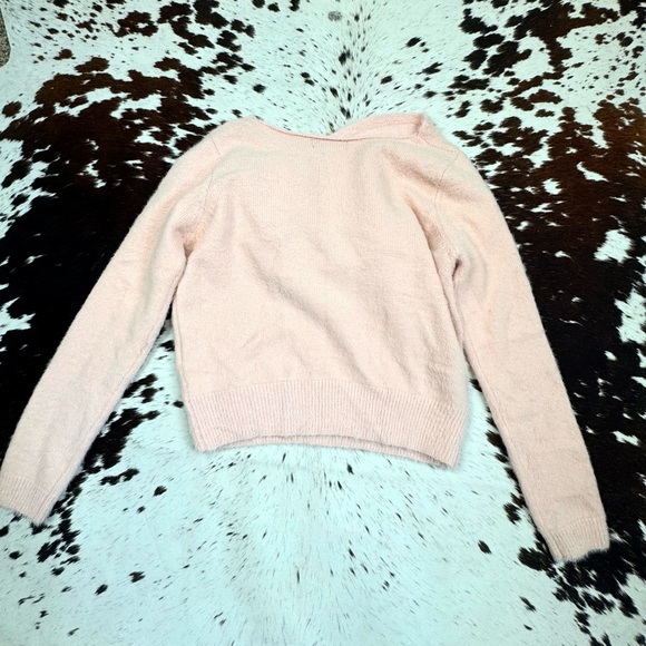 Lulus Care For You Blush Eyelash Knit Cowl Sweater - Picture 4 of 6